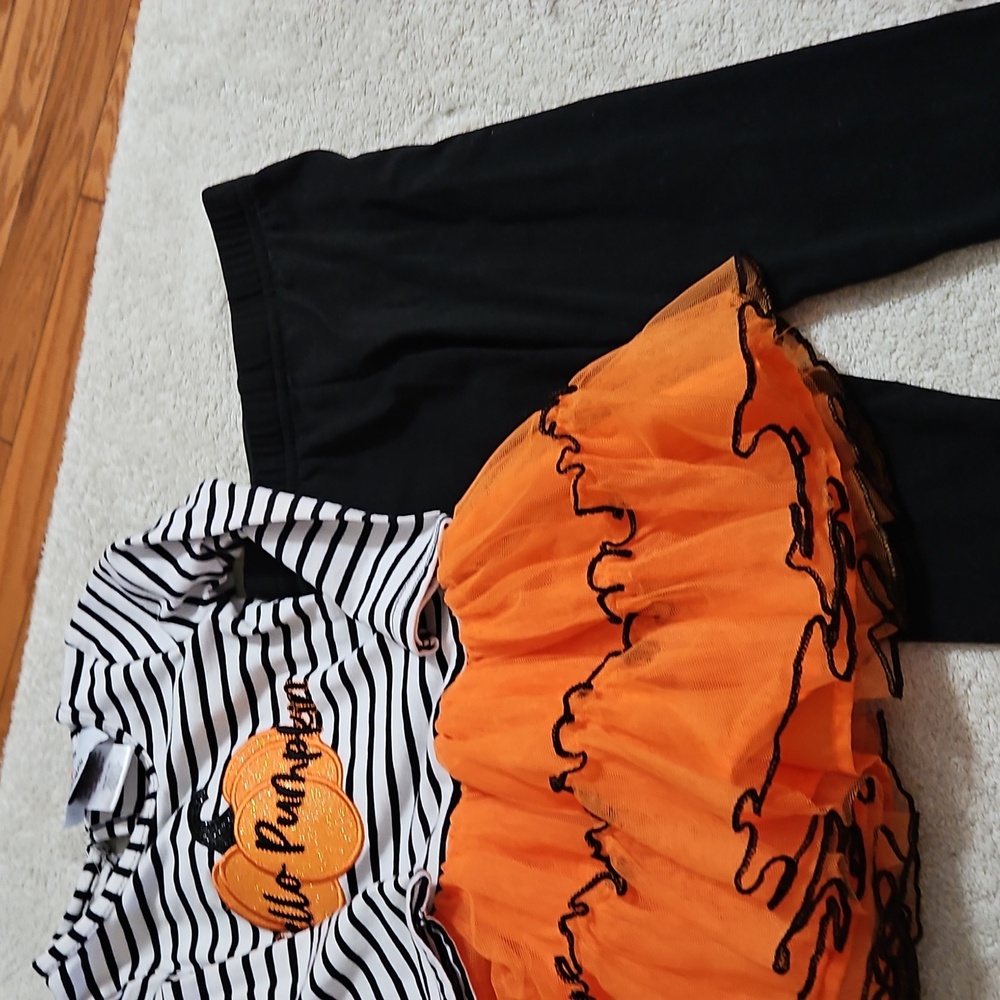 COUNTING DAISY 2 PIECE HELLO PUMPKIN OUTFIT